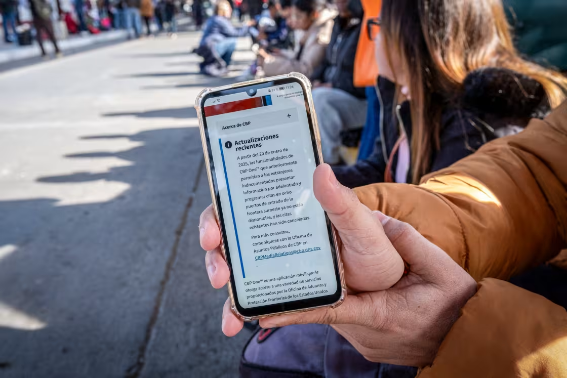 Приложение CBP One
nbcnews.com