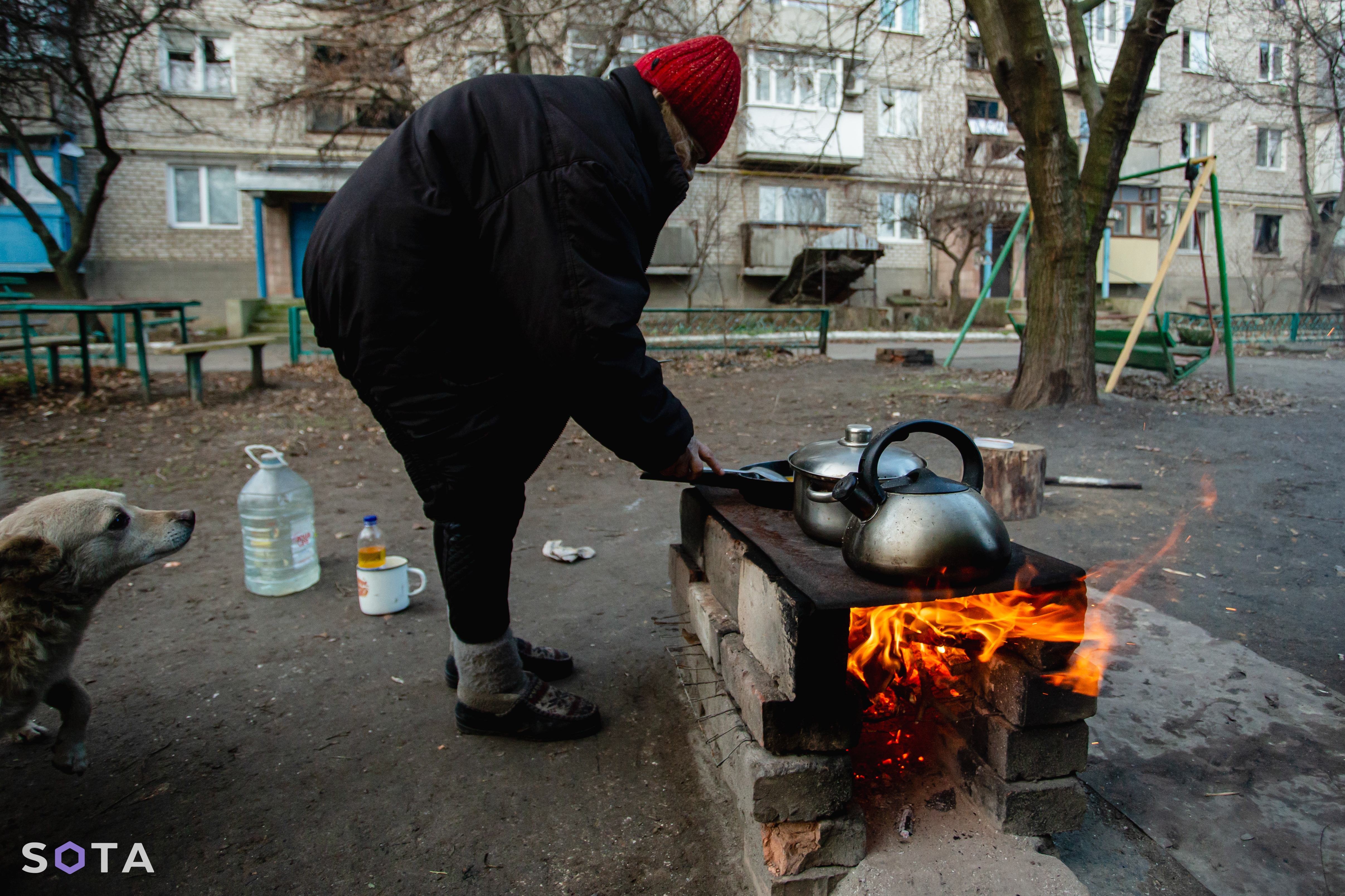 Бахмут перед захватом города армией РФ