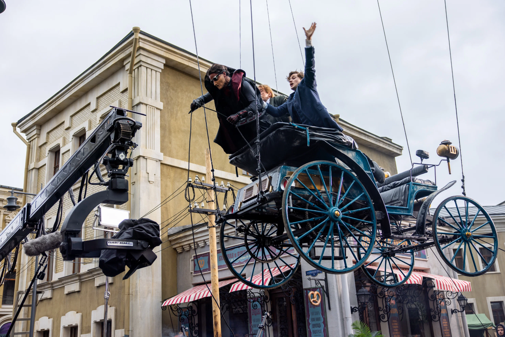 &nbsp; Кадр со съемок фильма 